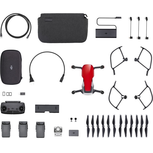 DJI Mavic Air Fly More Combo (Flame Red)